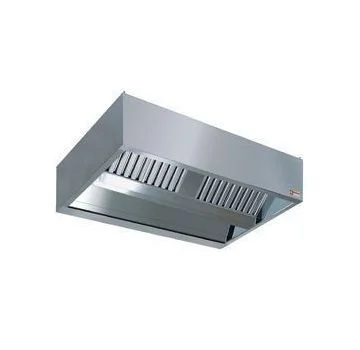 Hotte professionnelle centrale sans moteur 2000x1500mm DIAMOND Populaire