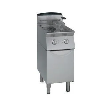 Friteuse professionnelle à gaz 2x8 Litres sur coffre GIORIK Prix Promo