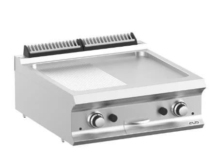 Plancha professionnelle gaz lisse et rainurée à poser MBM - DOMINA PRO 700 Top Vente