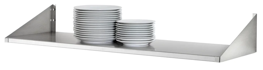 Nouvelle Collection Etagère inox murale à assiettes - Longueur 1400mm BARTSCHER - 362140
