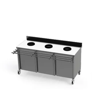 Meuble de tri adossés2500mm de Longueur Nouveauté