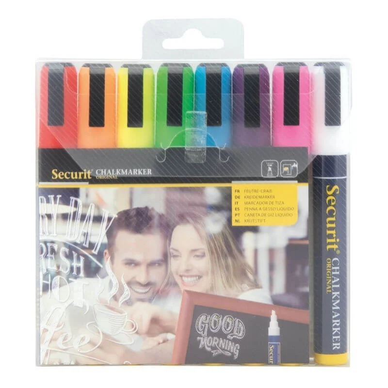 Dernier Modèle Lot de 8 feutres craie couleur mine 2-6mm