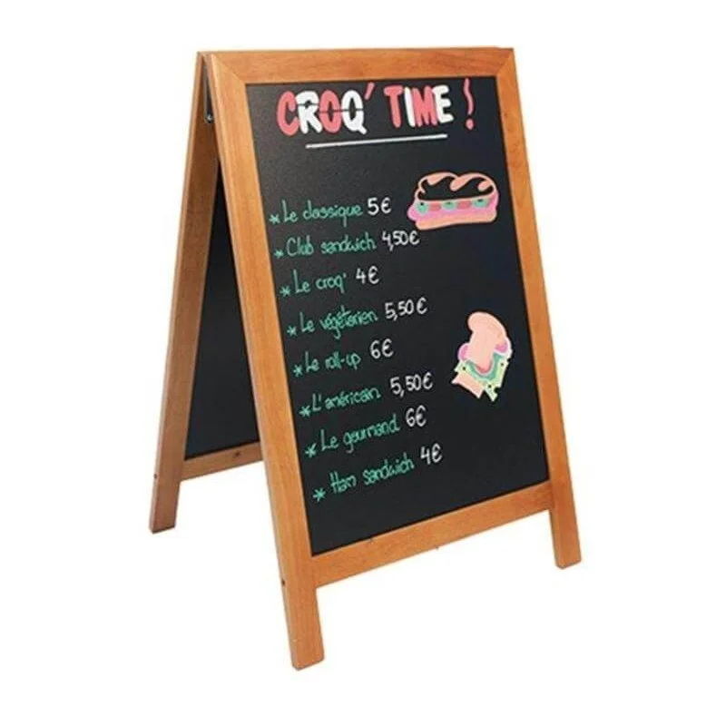 Offre Limitée Panneau trottoir DELUXE 85x55cm