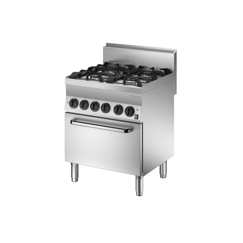 Offre Du Jour Fourneau 4 feux vifs + four GN1/1