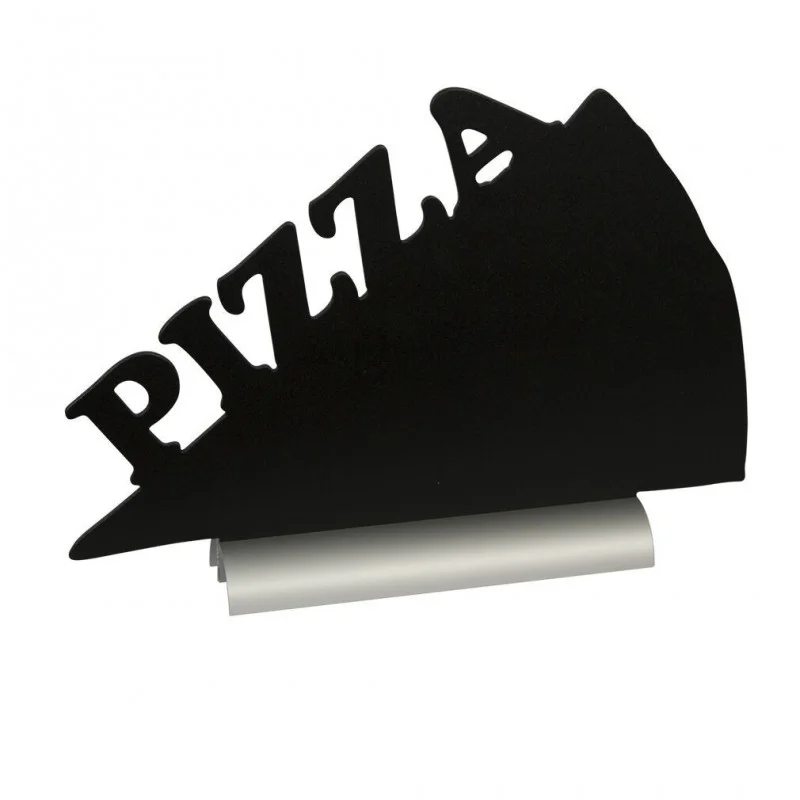 Achat Immédiat Ardoise de table "PIZZA" socle alu