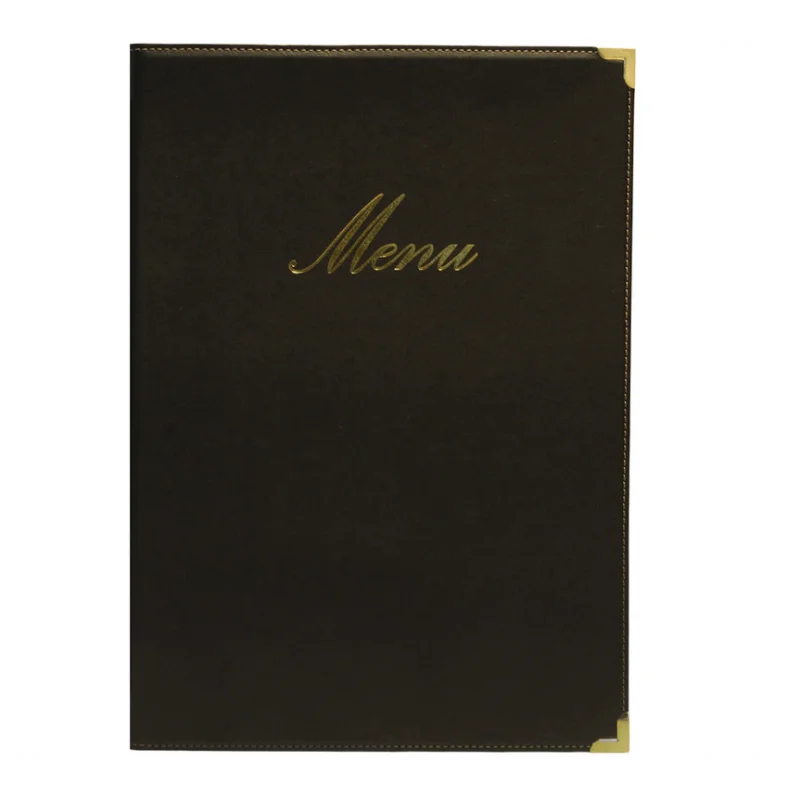 Commander Vite Protège-menu A4 CLASSIC noir