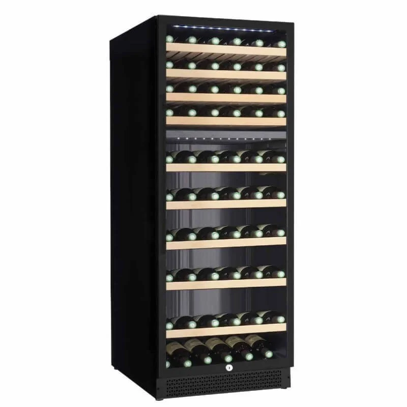 Cave à vin 142 bouteilles bi-zone Prix Bas