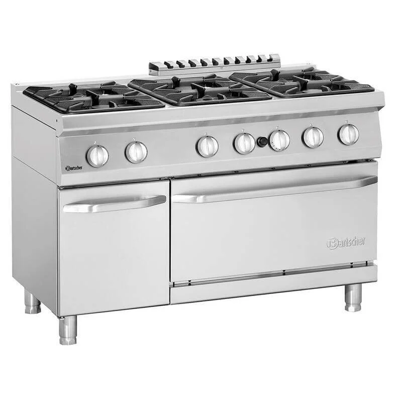 Réduction Fourneau 6 feux vifs + four gaz GN2/1