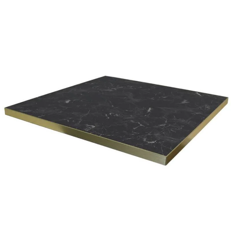 Plateau de table TAVOLA LAITON | 70x70cm Commander Vite