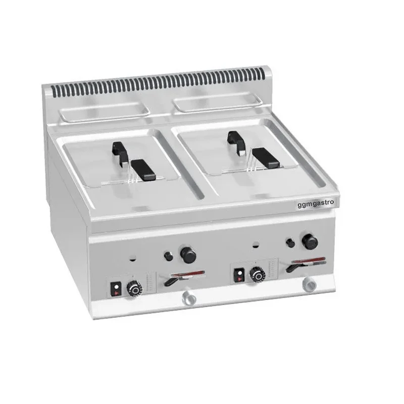 Commander Vite Friteuse à gaz 8+8 Litres (13,2 kW)