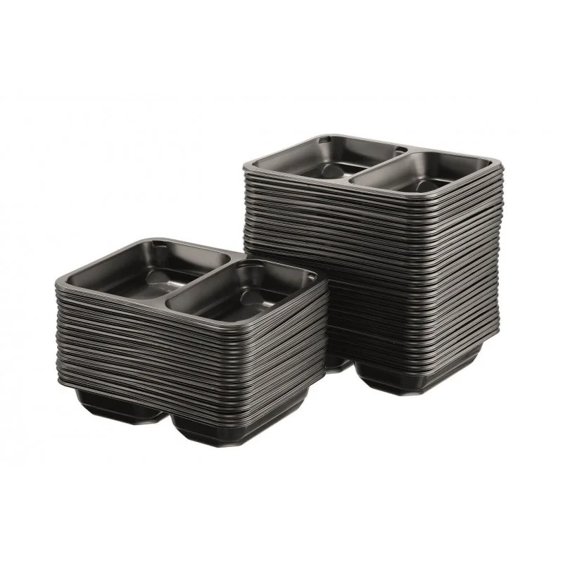 Barquettes à menu 23180-2 (x50) Livraison Gratuite