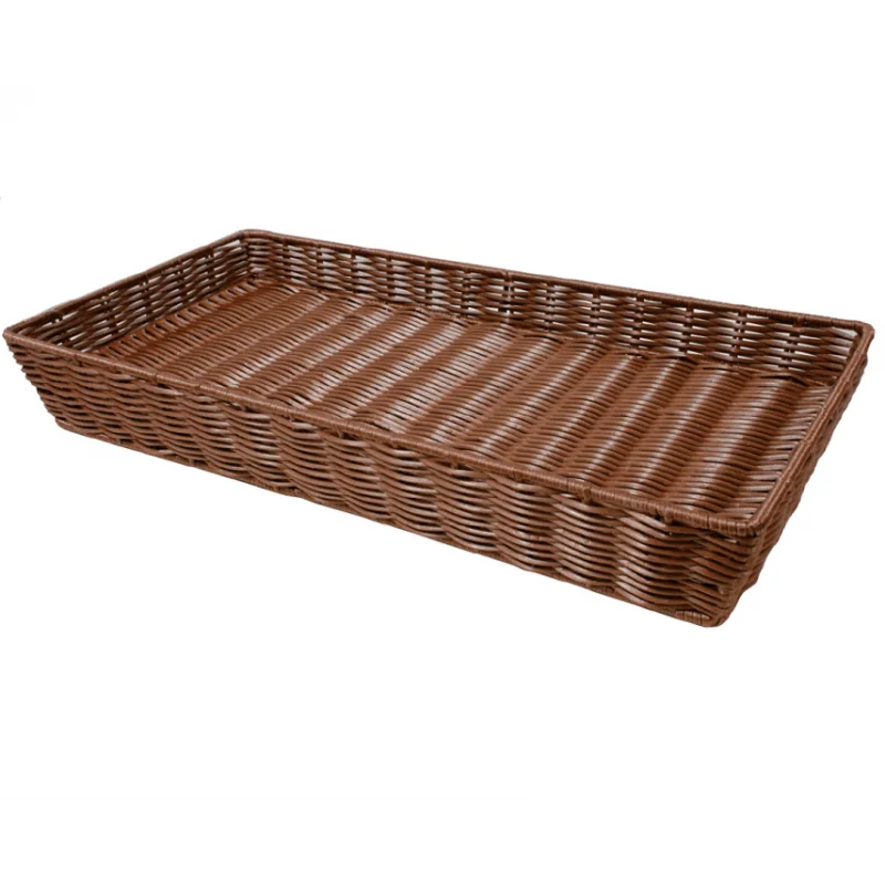 Seulement Aujourd’hui Lot de 8 mannes OBLONG MARRON