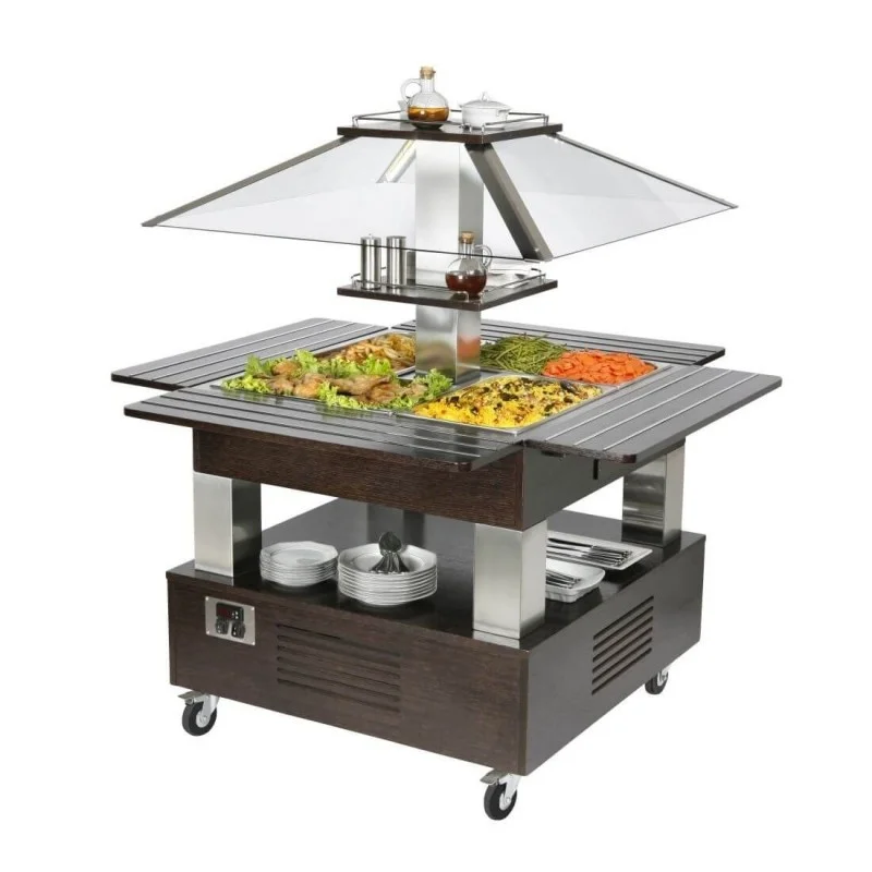 Salad'Bar chauffant central SBC40C (4xGN1/1) Promotion