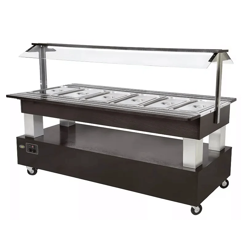 Retour Gratuit Salad'Bar chauffant SB60C (6xGN1/1)