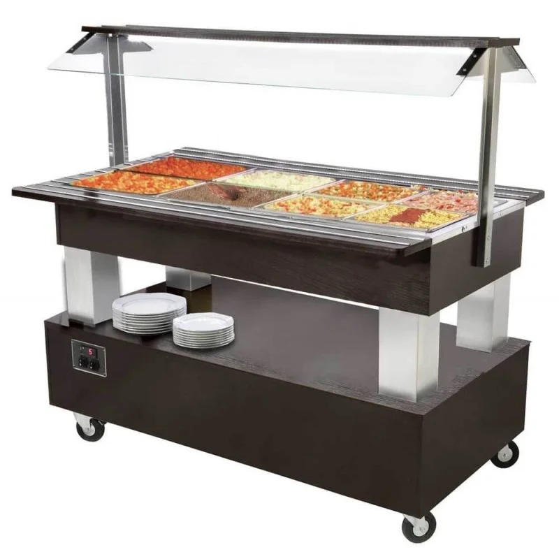 Salad'Bar chauffant SB40C (4xGN1/1) Expédition Rapide