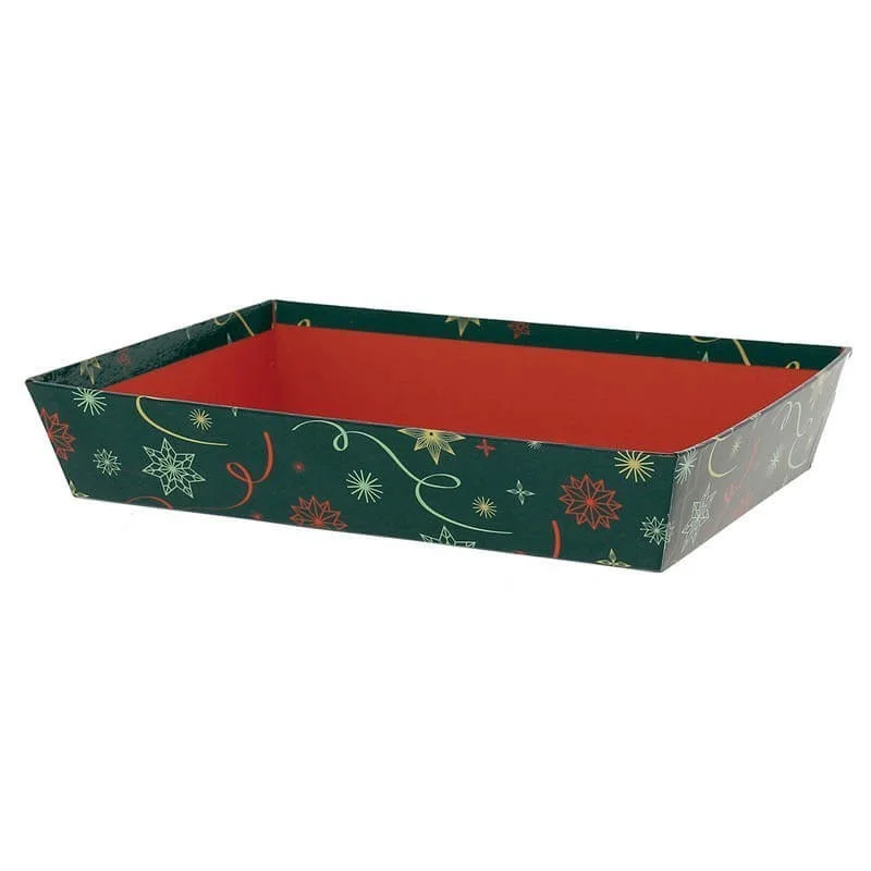 Pas Cher Lot de 48 corbeilles NOËL VERT PM