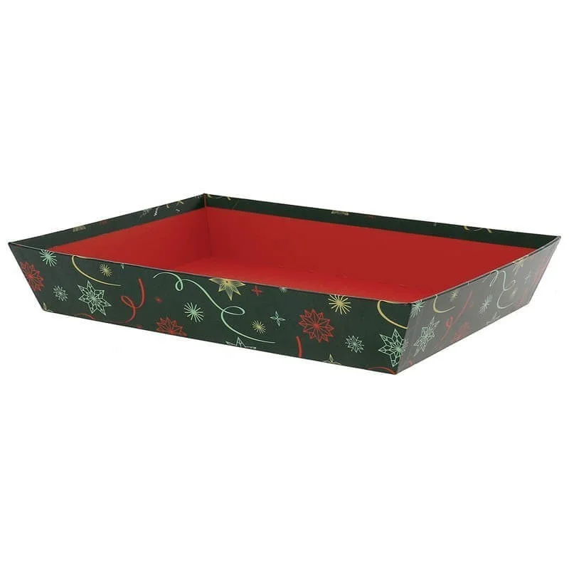 Satisfait Ou Remboursé Lot de 30 corbeilles NOËL VERT GM