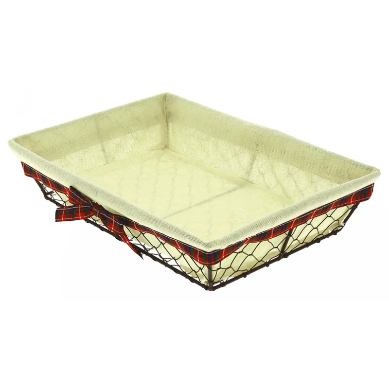 Lot de 40 corbeilles ECOSSAIS PM Nouvelle Collection