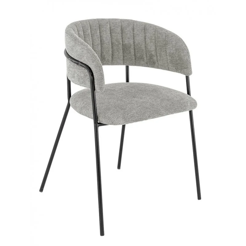 Fauteuil RENÉ | Gris clair Paiement Sécurisé
