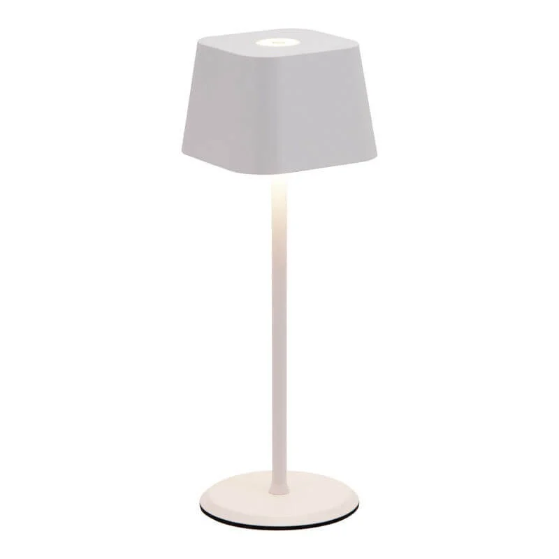 Lampe de table sans fil MALTA blanc Retour Gratuit