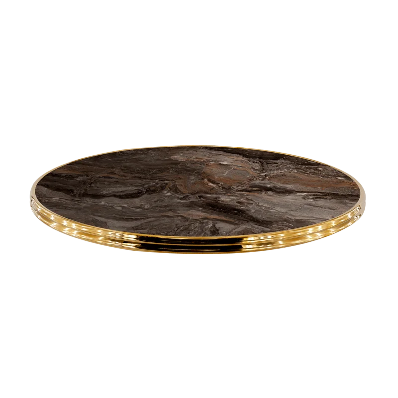 Plateau cerclé laiton | Marrakesh Prix Choc