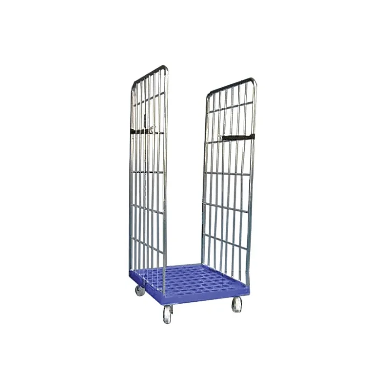 Pas Cher Rollcontainer base plastique - charge max 400kg