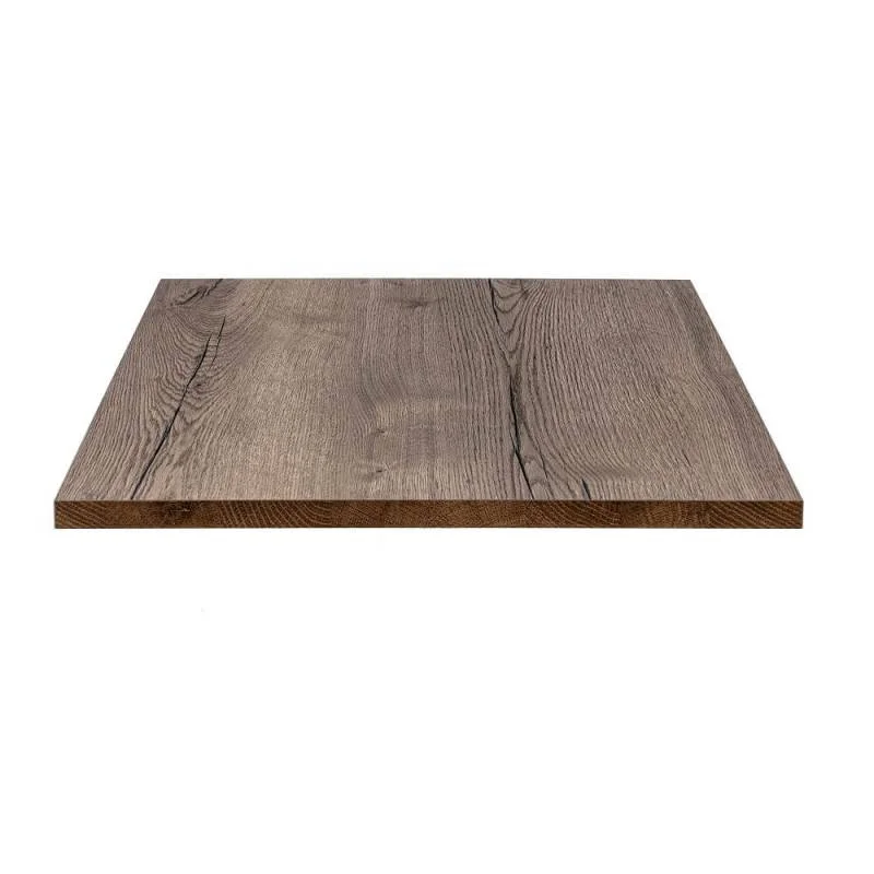 Plateau stratifié HALIFAX TABAC 24mm | 60x60cm Réduction