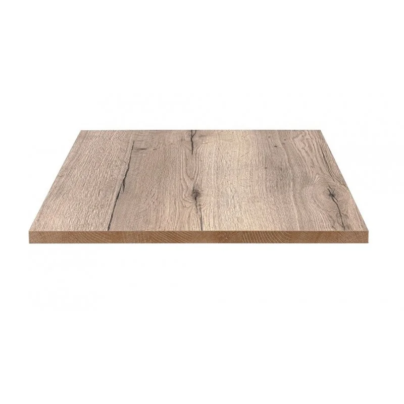Plateau stratifié HALIFAX NATUREL 24mm | 80x80cm Seulement Aujourd’hui