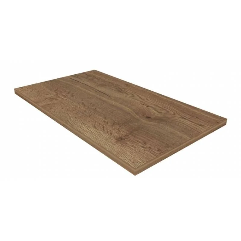 Plateau stratifié HALIFAX TABAC 24mm | 120x80cm Populaire