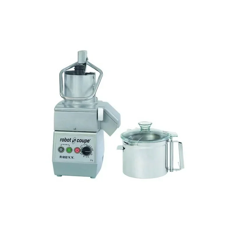 Combiné cutter et coupe-légumes - 7.5 litres - cuve inox - R 752 V.V - ROBOT COUPE Meilleure Vente