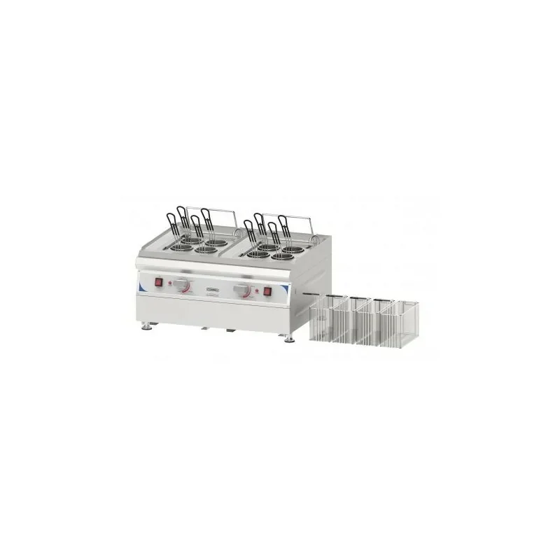Cuiseur à pâtes professionnel électrique - 2 x 9 litres - Casselin Top Vente