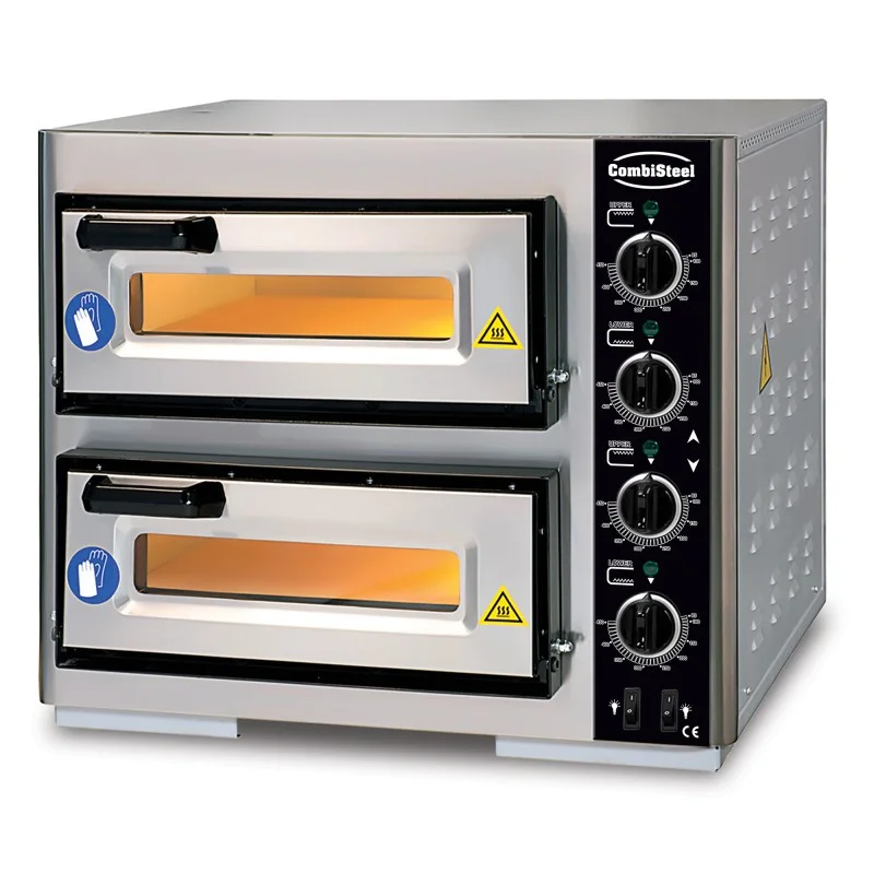 Livraison Gratuite ELEC. FOUR À PIZZA DOUBLE 2 X 1 - 630x630x530 mm