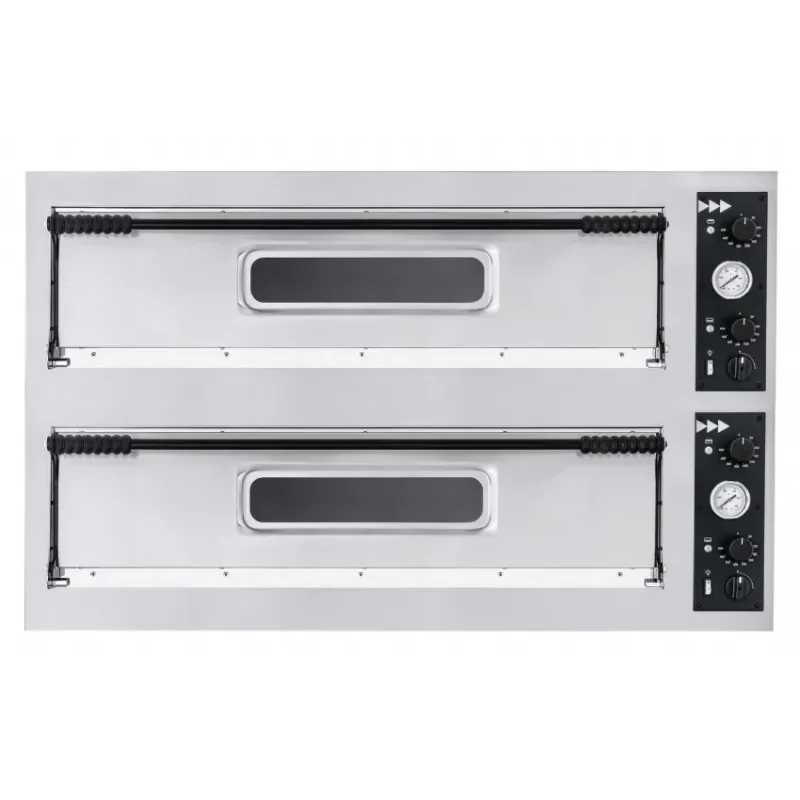 Affaire À Saisir Four à pizza - chambre double avec porte vitrée-2 x 6 pizzas ∅ 32 cm - PRISMAFOOD