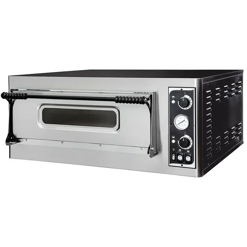 Four à pizza -1 chambre avec porte vitrée-6 pizzas ∅ 32 cm - PRISMAFOOD Satisfait Ou Remboursé