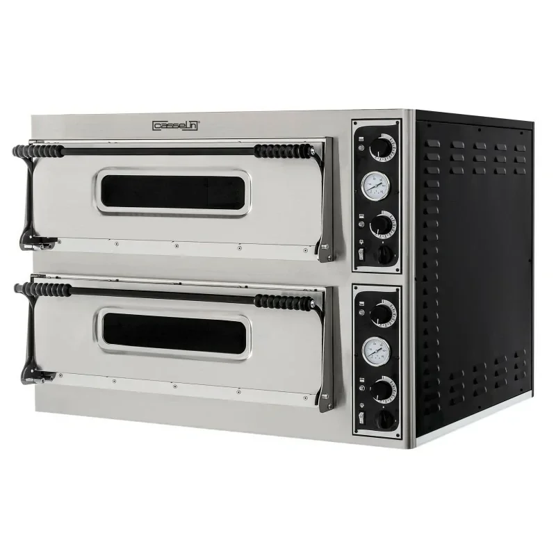 Must-Have Four à pizza électrique 2 niveaux - 2 x 4 pizzas Ø 35 cm - Casselin