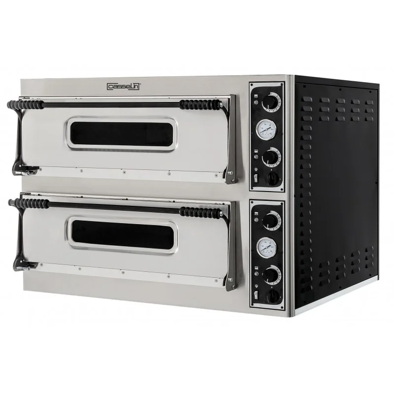 Four à pizza électrique 2x6 pizzas 35cm Petit Prix