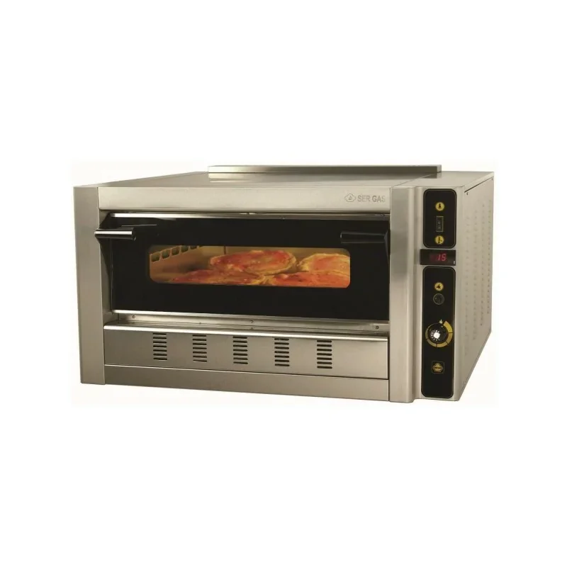 Four à pizza gaz -1 chambre -4 pizzas ∅ 30 cm - SERGAS Achetez Aujourd’hui
