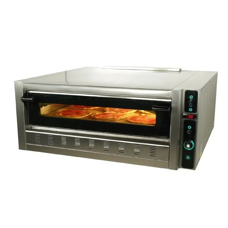 Dernier Modèle Four à pizza gaz -1 chambre -9 pizzas ∅ 30 cm - SERGAS
