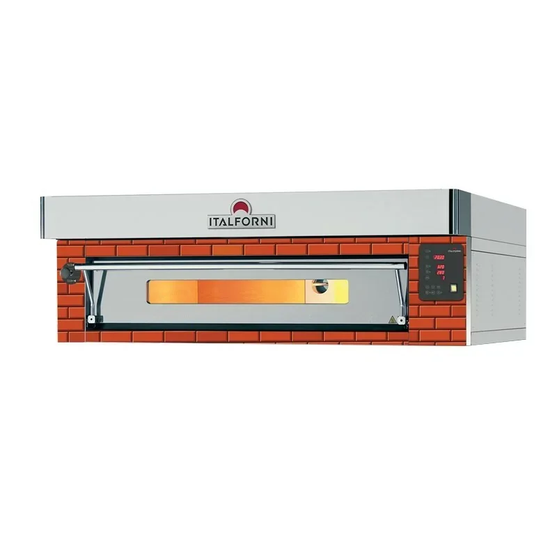 Four à pizza rustique - Gamme EURO - 1 chambre - 12 pizzas - Commandes digitales - Italforni Retour Gratuit
