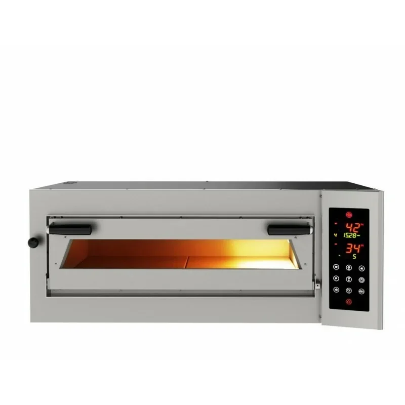 Four à pizzas électrique à commandes digitales - 1 chambre 1 x 6 pizzas Ø 35 cm (profondeur) Achetez Aujourd’hui