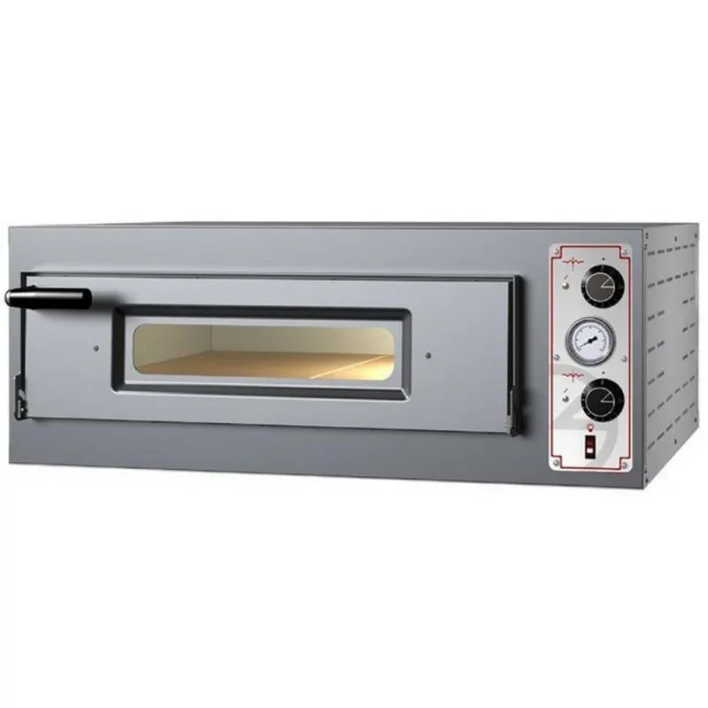 Four à pizzas électrique chambre simple 4 x ø 30/34 cm - modèle Entry Basic M4 - Pizza Group Usine Directe