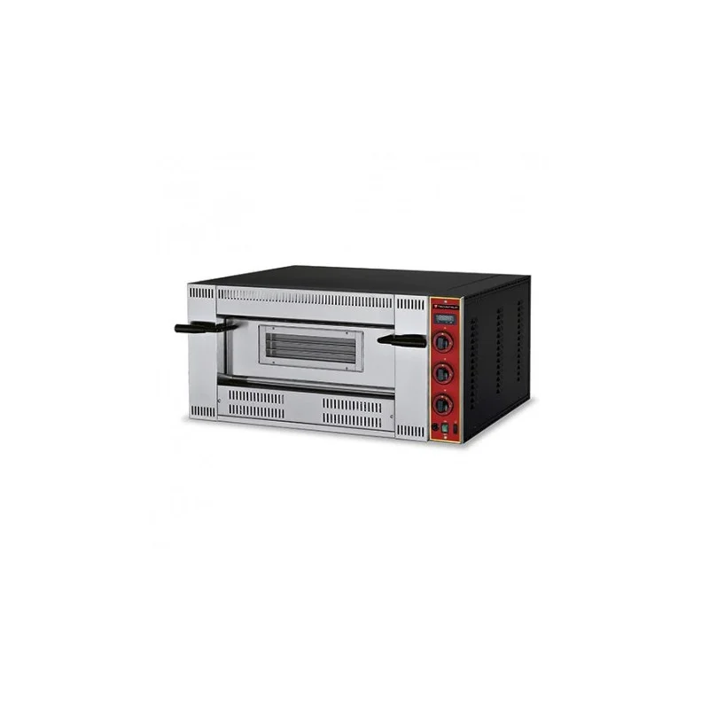 Four à pizzas gaz -1 chambre 9 pizzas Ø 30 cm- TECHNITALIA ESSENTIAL Soldes