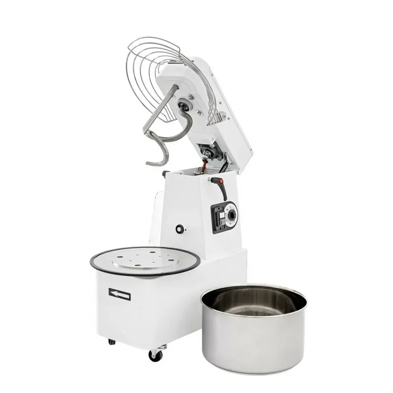 Pétrin à spirale pizza/pain - tête relevable et cuve amovible 16 litres avec variateur de vitesse Expédié Aujourd’hui