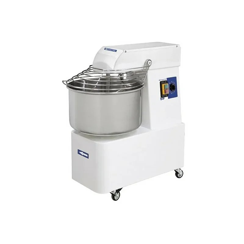 pétrin à spirale sur roues, 12 kg/16 litres, 1 vitesse, avec minuteur Meilleure Vente