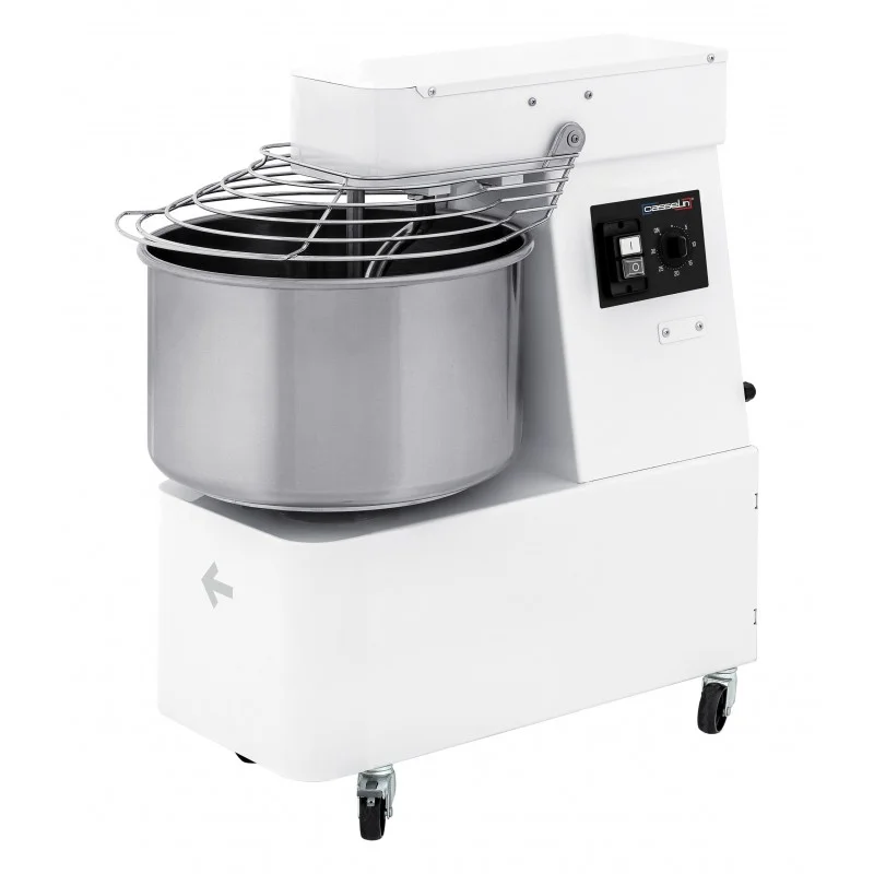 Pétrin à spirale tête et cuve fixes 5Kg Commander Maintenant
