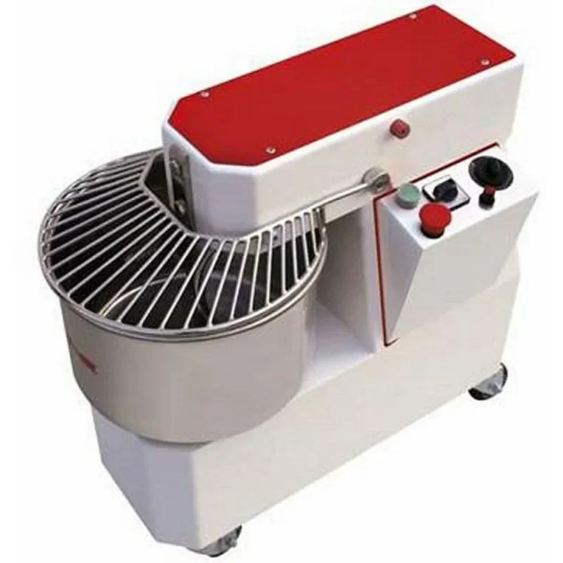 Pétrins à spirale avec tête et cuve fixes - 33 litres - Monophasé - Vitesse variable - modèle IF33 VS - Pizza Group Commande En Gros