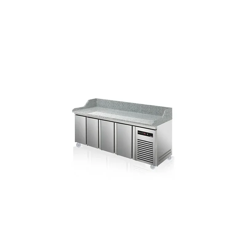 Offre Spéciale MEUBLE A PIZZA - T°C VENTILE POSITIF (-2°C/+8°C) MEUBLE BAS - 804L - 4 PORTES