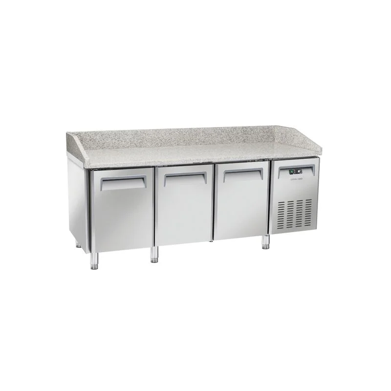 Meuble à pizza 600x400 3 portes spécial pizza inox 640L Commander Maintenant