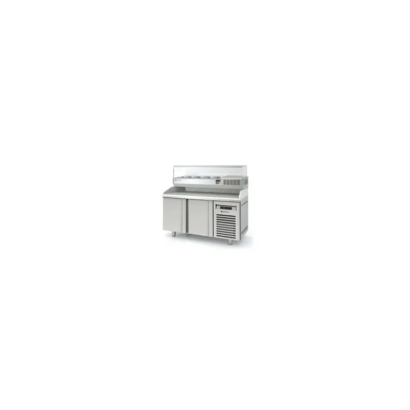 Meuble pizza 800 positif - 2 portes- 362 L - CORECO- 1540X850X970mm Remise