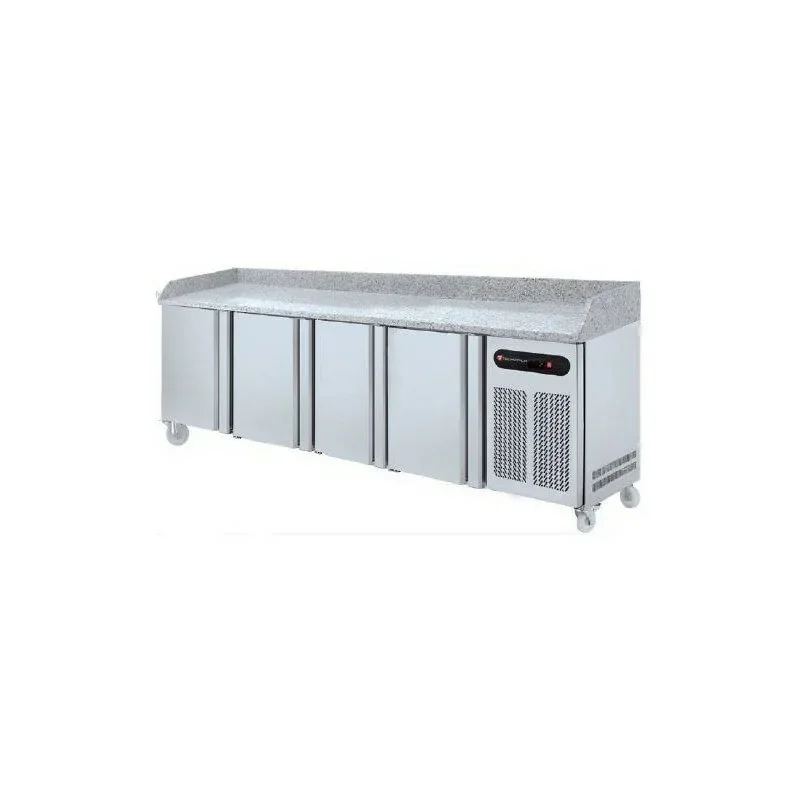 Table à pizza 4 portes- 815 L - Technitalia Meilleure Vente